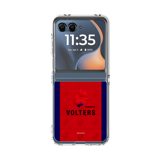クリアケース［ B.LEAGUE - 熊本ヴォルターズ - ロゴデザイン ］