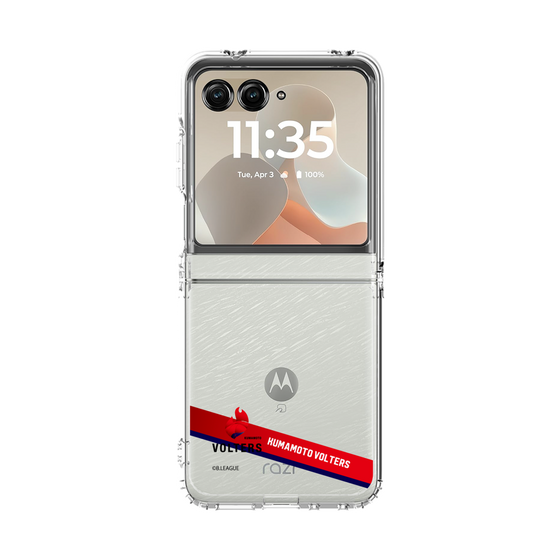 クリアケース［ B.LEAGUE - 熊本ヴォルターズ - ラインデザイン ］