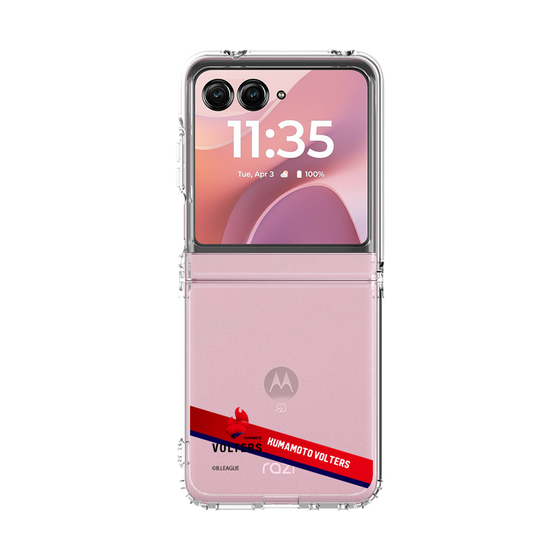 クリアケース［ B.LEAGUE - 熊本ヴォルターズ - ラインデザイン ］