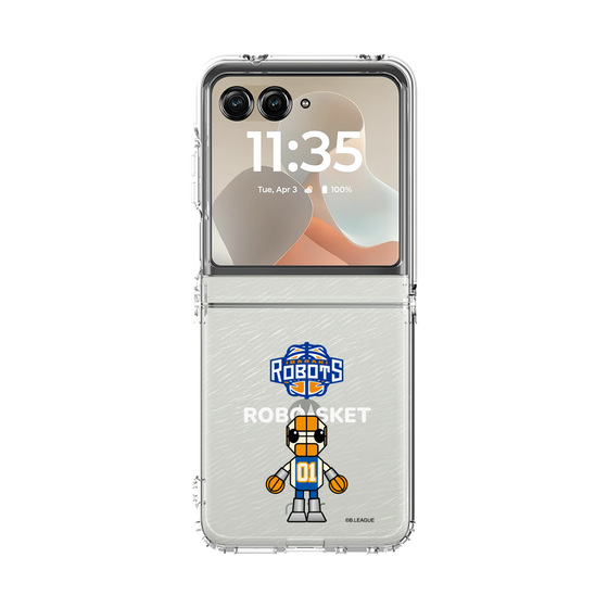 クリアケース［ B.LEAGUE - 茨城ロボッツ - ロボスケ ］