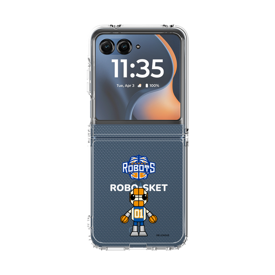 クリアケース［ B.LEAGUE - 茨城ロボッツ - ロボスケ ］