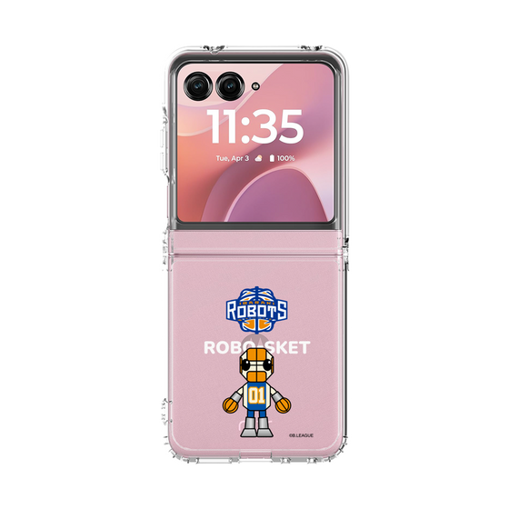 クリアケース［ B.LEAGUE - 茨城ロボッツ - ロボスケ ］