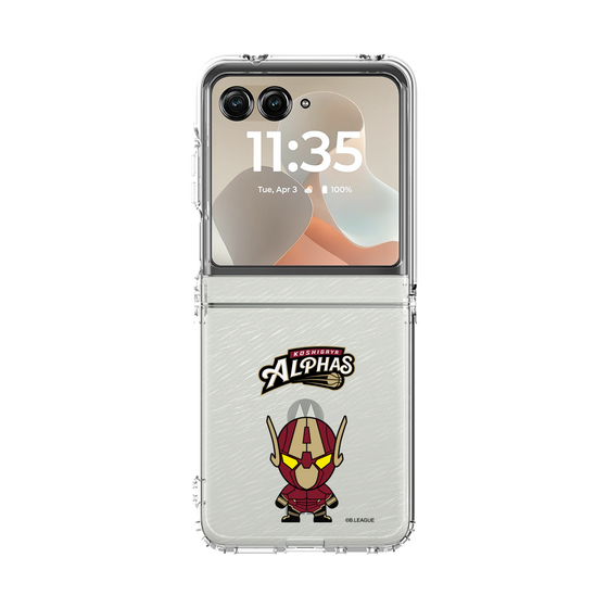 クリアケース［ B.LEAGUE - 越谷アルファーズ - アルファマン ］