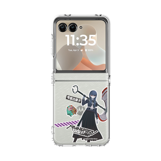 クリアケース［ HUNDRED LINE -最終防衛学園- - ステッカー - 雫原比留子 ］