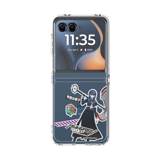 クリアケース［ HUNDRED LINE -最終防衛学園- - ステッカー - 雫原比留子 ］