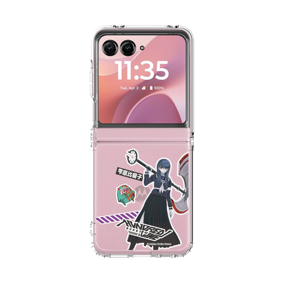 クリアケース［ HUNDRED LINE -最終防衛学園- - ステッカー - 雫原比留子 ］