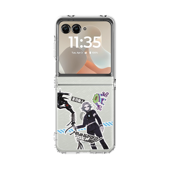 クリアケース［ HUNDRED LINE -最終防衛学園- - ステッカー - 蒼月衛人 ］