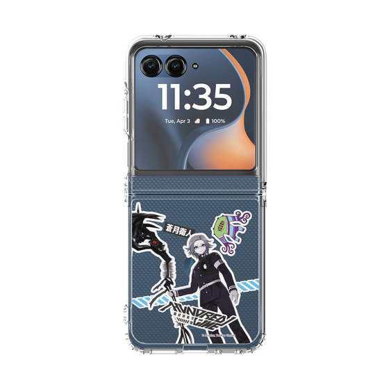 クリアケース［ HUNDRED LINE -最終防衛学園- - ステッカー - 蒼月衛人 ］