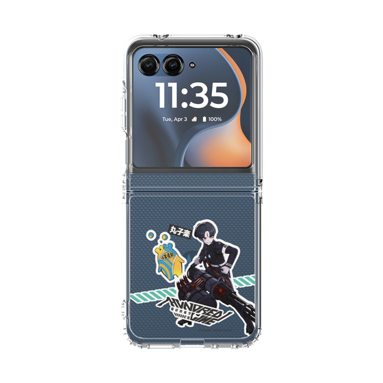 クリアケース［ HUNDRED LINE -最終防衛学園- - ステッカー - 丸子楽 ］