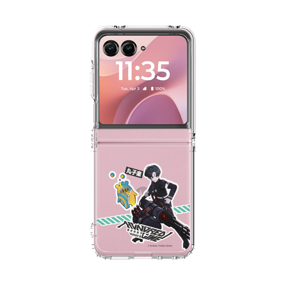 クリアケース［ HUNDRED LINE -最終防衛学園- - ステッカー - 丸子楽 ］