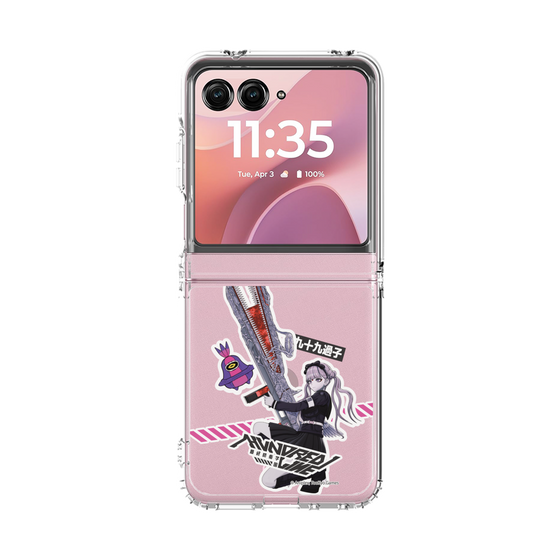 クリアケース［ HUNDRED LINE -最終防衛学園- - ステッカー - 九十九過子 ］