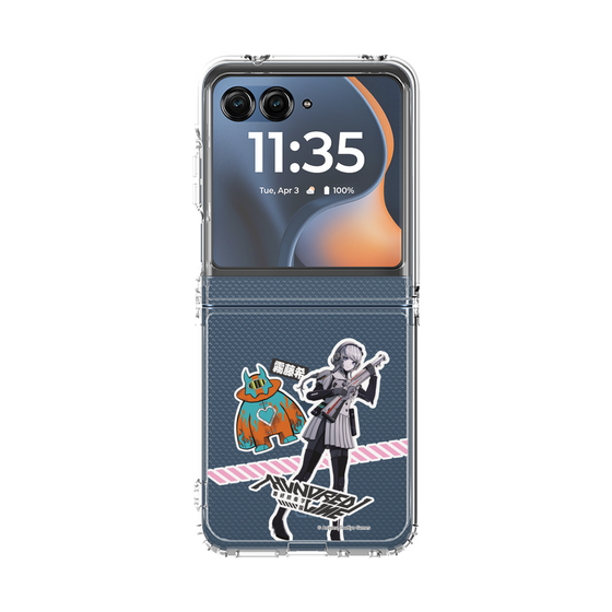 クリアケース［ HUNDRED LINE -最終防衛学園- - ステッカー - 霧藤希 ］