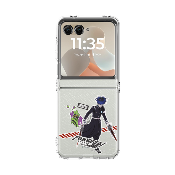 クリアケース［ HUNDRED LINE -最終防衛学園- - ステッカー - 面影歪 ］