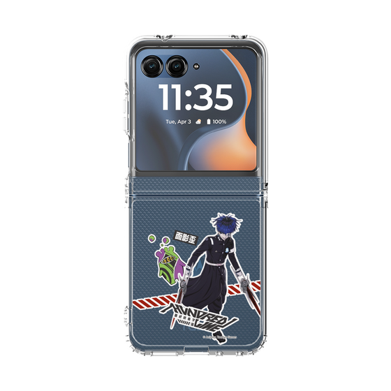 クリアケース［ HUNDRED LINE -最終防衛学園- - ステッカー - 面影歪 ］