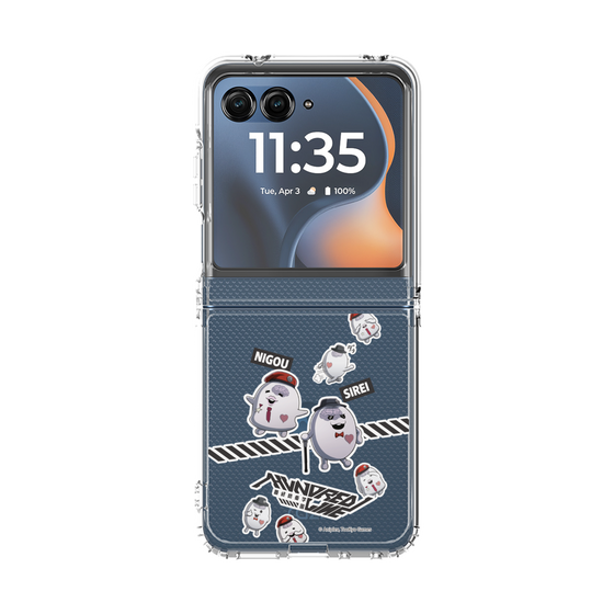 クリアケース［ HUNDRED LINE -最終防衛学園- - ステッカー - SIREIとNIGOU ］