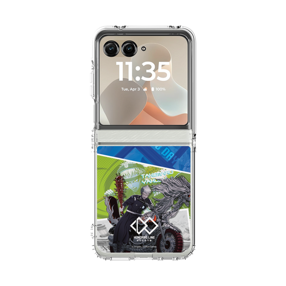 クリアケース［ HUNDRED LINE -最終防衛学園- - カットイン - 厄師寺猛丸 ］