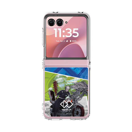 クリアケース［ HUNDRED LINE -最終防衛学園- - カットイン - 厄師寺猛丸 ］