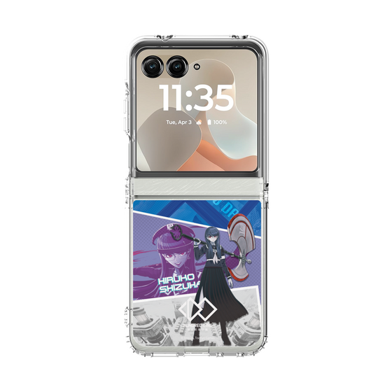 クリアケース［ HUNDRED LINE -最終防衛学園- - カットイン - 雫原比留子 ］