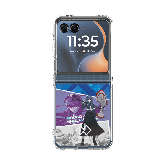 クリアケース［ HUNDRED LINE -最終防衛学園- - カットイン - 雫原比留子 ］