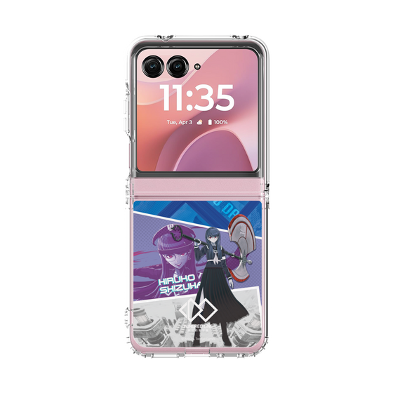 クリアケース［ HUNDRED LINE -最終防衛学園- - カットイン - 雫原比留子 ］