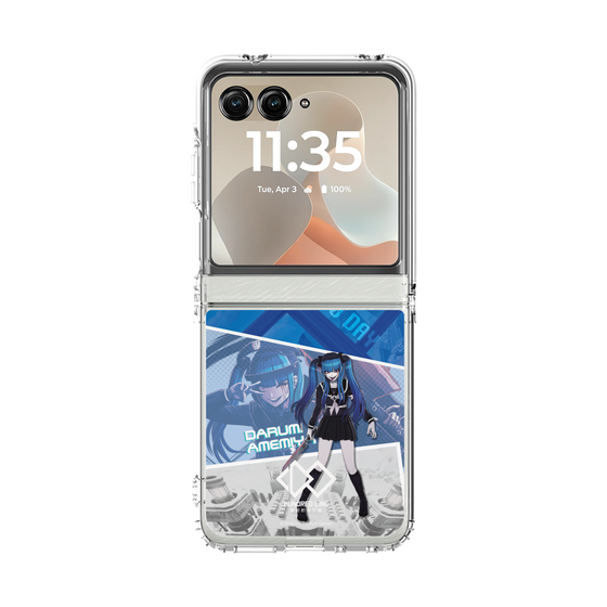 クリアケース［ HUNDRED LINE -最終防衛学園- - カットイン - 飴宮怠美 ］