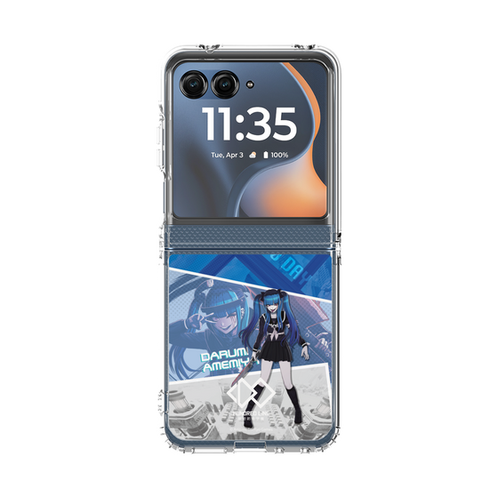 クリアケース［ HUNDRED LINE -最終防衛学園- - カットイン - 飴宮怠美 ］