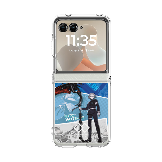 クリアケース［ HUNDRED LINE -最終防衛学園- - カットイン - 蒼月衛人 ］