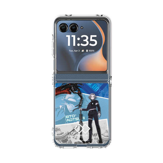 クリアケース［ HUNDRED LINE -最終防衛学園- - カットイン - 蒼月衛人 ］