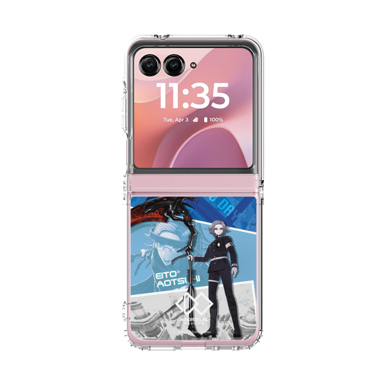 クリアケース［ HUNDRED LINE -最終防衛学園- - カットイン - 蒼月衛人 ］