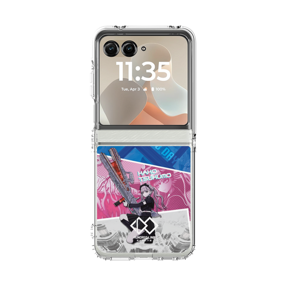 クリアケース［ HUNDRED LINE -最終防衛学園- - カットイン - 九十九過子 ］