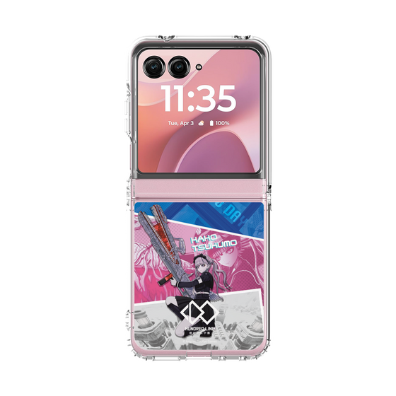 クリアケース［ HUNDRED LINE -最終防衛学園- - カットイン - 九十九過子 ］