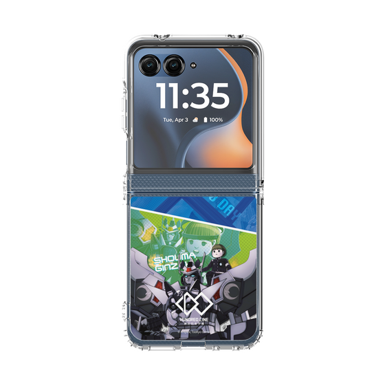 クリアケース［ HUNDRED LINE -最終防衛学園- - カットイン - 銀崎晶馬 ］