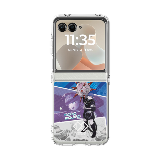 クリアケース［ HUNDRED LINE -最終防衛学園- - カットイン - 喪白もこ ］