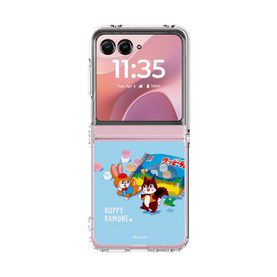 クリアケース［ クッピーラムネ - drawing1 ］