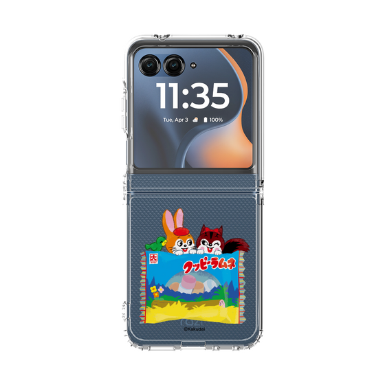 クリアケース［ クッピーラムネ -drawing3 ］