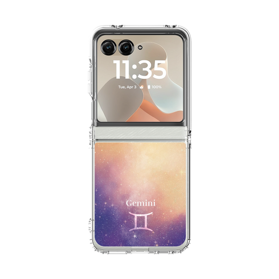 クリアケース［ STARRY SIGNS - オリジナル - Gemini ］