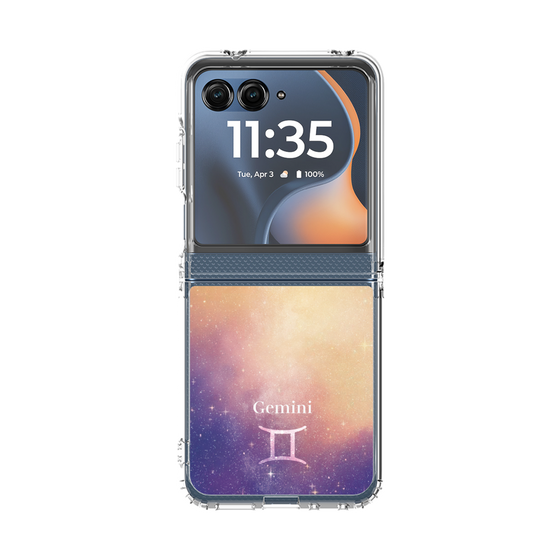 クリアケース［ STARRY SIGNS - オリジナル - Gemini ］