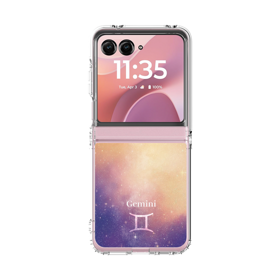 クリアケース［ STARRY SIGNS - オリジナル - Gemini ］