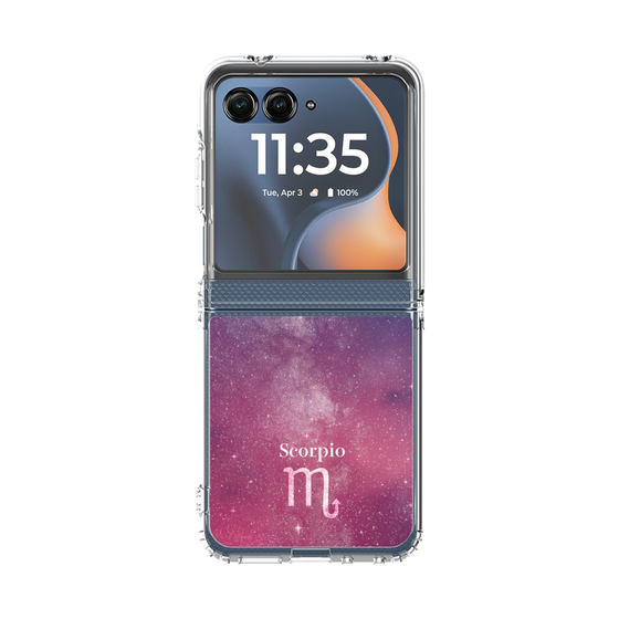 クリアケース［ STARRY SIGNS - オリジナル - Scorpio ］