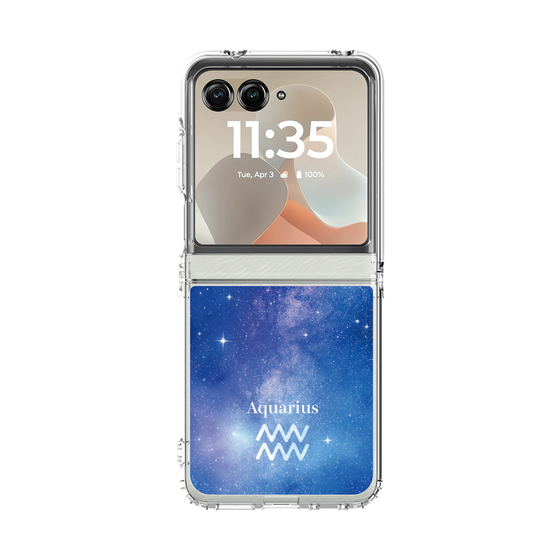 クリアケース［ STARRY SIGNS - オリジナル - Aquarius ］