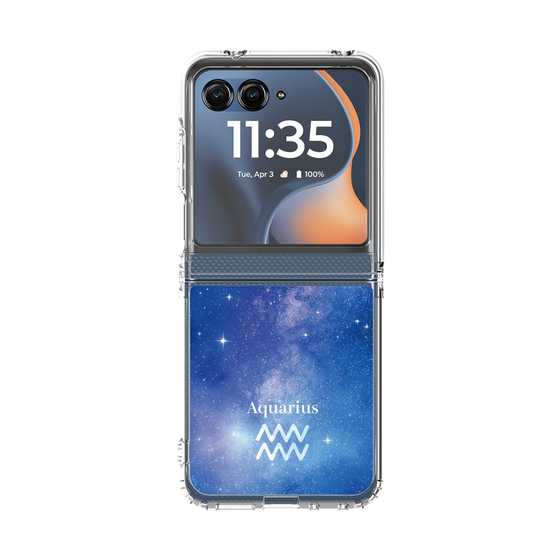 クリアケース［ STARRY SIGNS - オリジナル - Aquarius ］