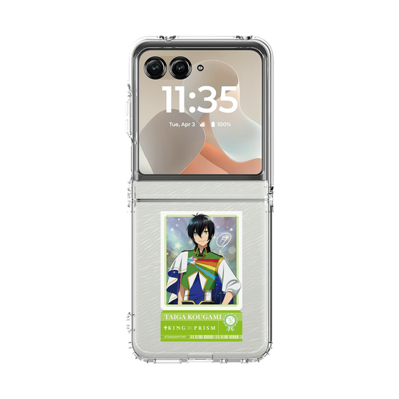 クリアケース［ KING OF PRISM - チケット/Dramatic PRISM.1 - 香賀美タイガ ］