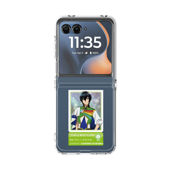 クリアケース［ KING OF PRISM - チケット/Dramatic PRISM.1 - 香賀美タイガ ］