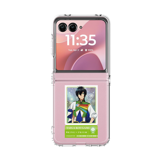 クリアケース［ KING OF PRISM - チケット/Dramatic PRISM.1 - 香賀美タイガ ］