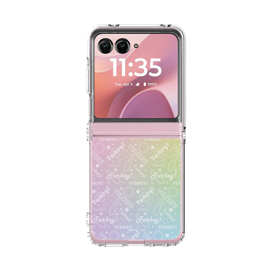 クリアケース［ Turkey! - パターン ］