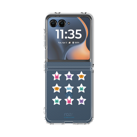 クリアケース［ CRAFTHOLIC - Stars ］