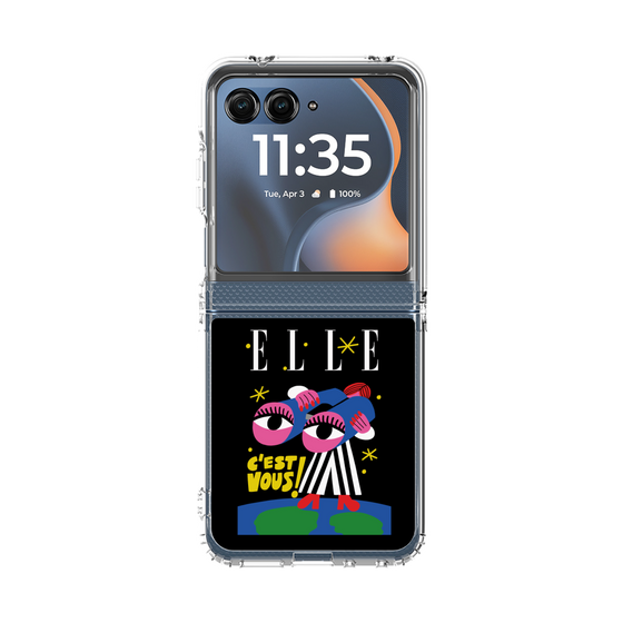 クリアケース［ ELLE - 80 YEARS - CACHETEJACK ］