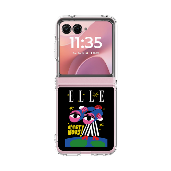 クリアケース［ ELLE - 80 YEARS - CACHETEJACK ］