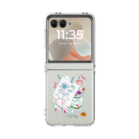 クリアケース［ ELLE - 80 YEARS - MARION CHARLET ］