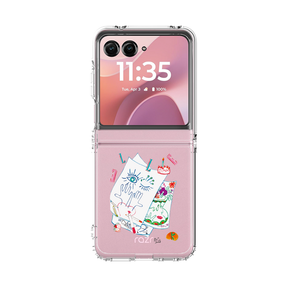 クリアケース［ ELLE - 80 YEARS - MARION CHARLET ］